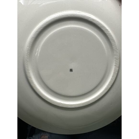 Vintage Lot Of 4 Plates 6" Floral, 23 Karat Gold Century by Salem USA - Picture 4 of 7